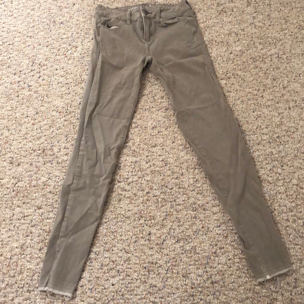 Super soft grey jeans